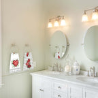 Valentine Bathroom Hand Towels, 2 Packs Decorative Pink Love Heart Kitchen - Image 7