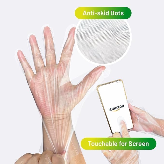 Disposable TPE Cooking Gloves, Latex & Powder Free, Food safe - Image 2