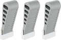 JQK Rubber Door Stopper Wedge, Wooden Floor, DSB61-GY-P3 by Homeimprovement