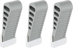 JQK Rubber Door Stopper Wedge, Wooden Floor, DSB61-GY-P3 by Homeimprovement