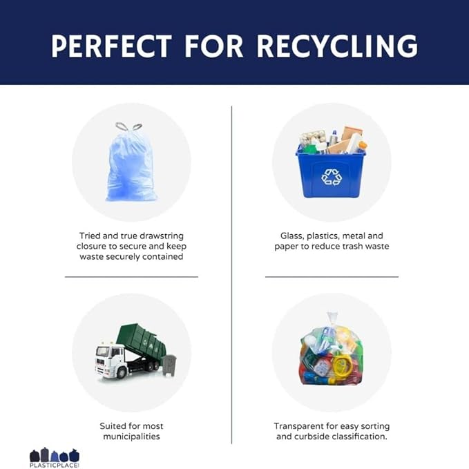 Plasticplace Custom Fit Trash Bags, Compatible - Image 3