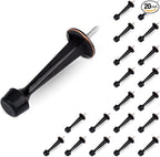 HOMOTEK 20 Pack Heavy Duty Solid Rigid Door Stop by HOMOTEK