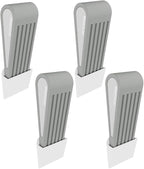 4 Pack Rubber Door Stopper Wedge by doorstop