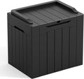 Greesum 31 Gallon Resin Deck Box All Weather Outdoor Storage Boxes for Patio Furniture Set,Outdoor Toys,Garden Tools,Black by BuynowfromGreesum