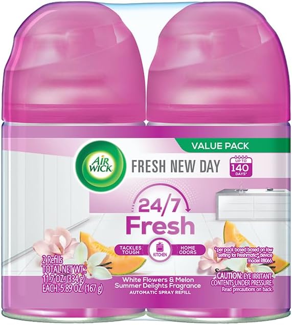 Air Wick Automatic Air Freshener Spray Refill, Summer Delights, Odor by AirWick