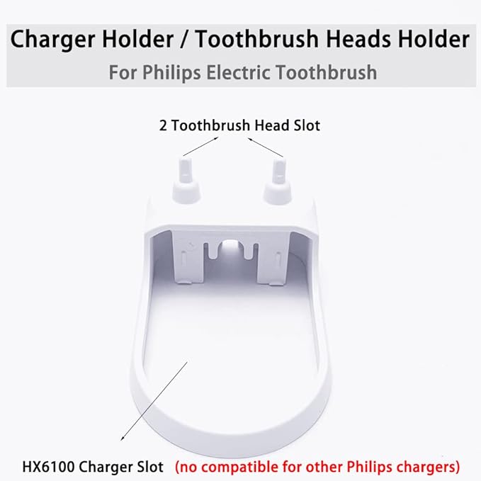 Charger Holder Toothbrush Heads Holder Compatible - Image 2