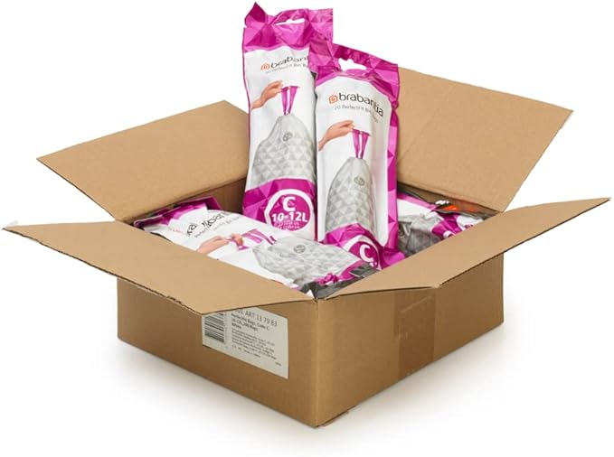Brabantia PerfectFit Trash Bags Thick Plastic Trash Can Liners - Image 4