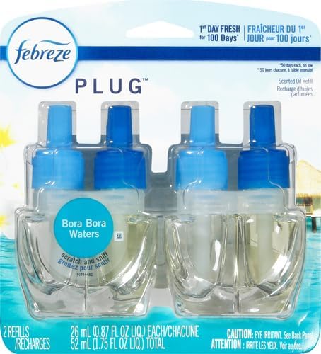Febreze Odor-Eliminating Fade Defy PLUG Air Freshener Refill, Bora Bora - Image 2