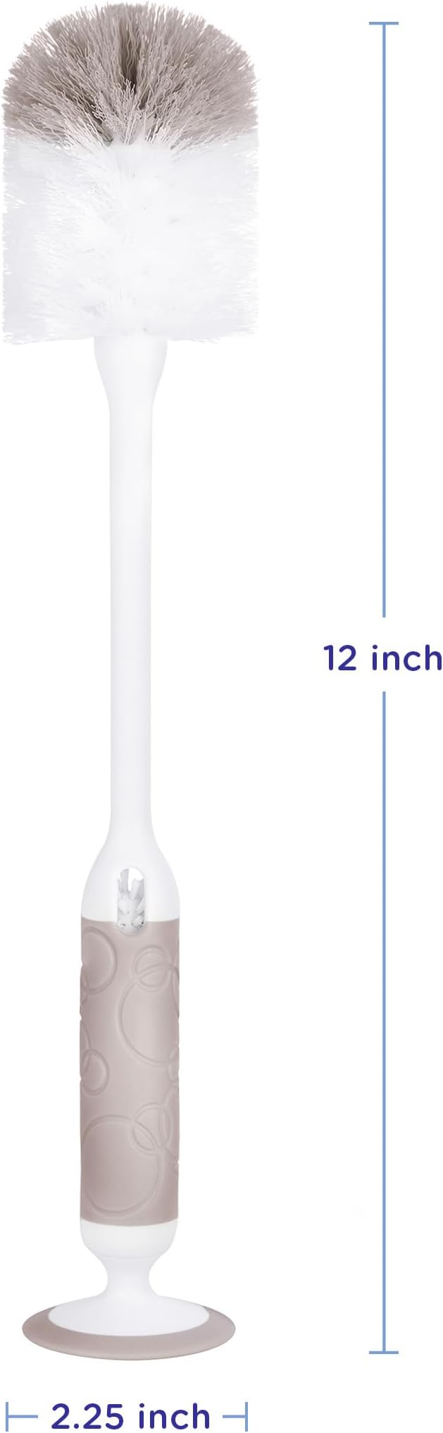 Ubbi Deluxe Baby Bottle Brush Set, Bottle Brush and Nipple Brush - Image 2