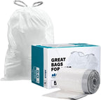 Plasticplace Custom Fit Trash Bags, Compatible by Plasticplace