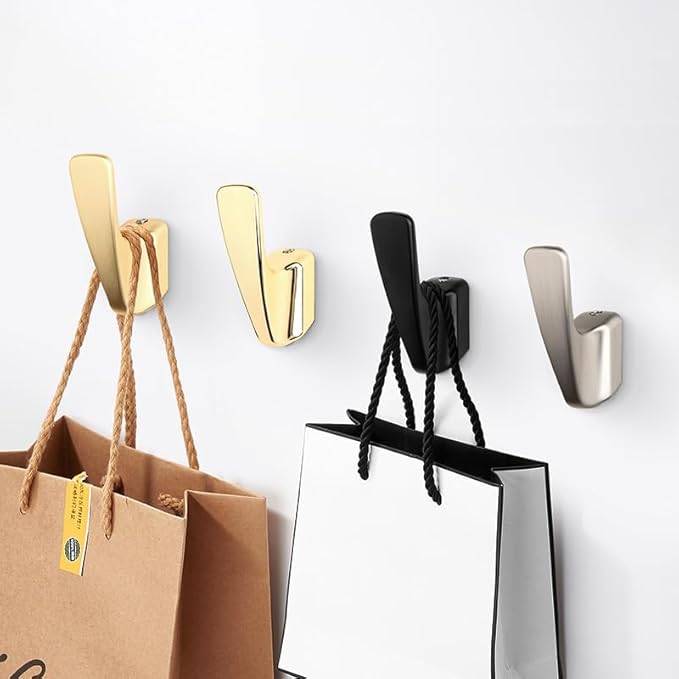 SARIHOSY5 Packs Coat Hooks, Metal Hooks - Image 3