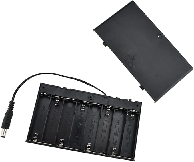 HAHIYO 12V 8x1.5V AA Battery Holder by HAHIYO