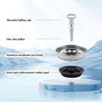 2 Pack Kitchen Sink Strainer & Stopper Combo - Image 6