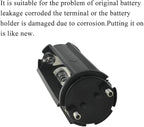 HAHIYO 3xAAA Cylindrical Battery Holder Black Adapter Tube Case Not Corrode - Image 2