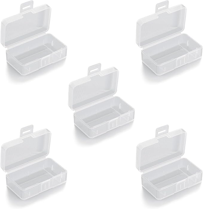 Heyiarbeit Battery Organizer Box PP Battery Storage Case Battery Holder Storage by Heyiarbeit