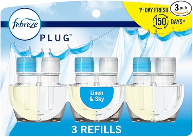 Febreze Plug-In Air Freshener, Odor-Fighting Scented Oil Refill, Air Fresheners by Febreze