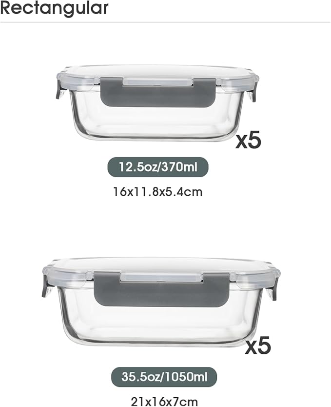 Glass Food Storage Containers - Image 3