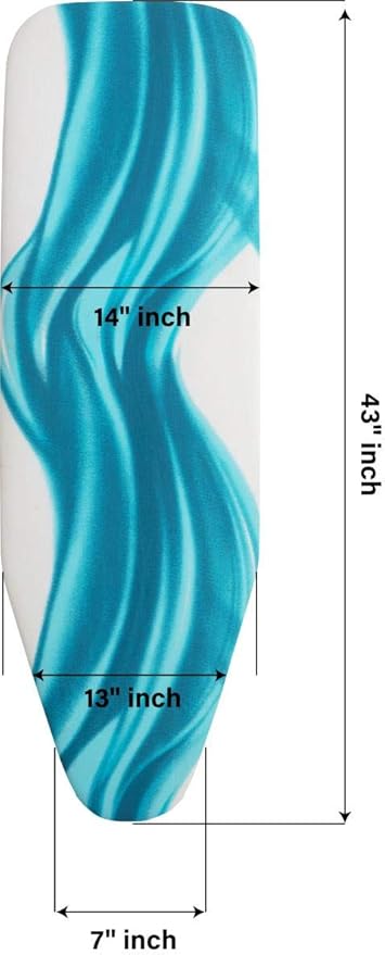 Mabel Home Ironing Board Padded Cover, 100% Cotton - Image 2