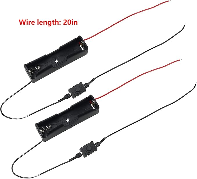 3.7V 18650 Battery Holder 3PCS Single Slot 18650 Battery Case Box - Image 2