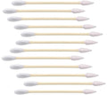 1000 Count Organic Bamboo Cotton Swabs by Rouceyxin
