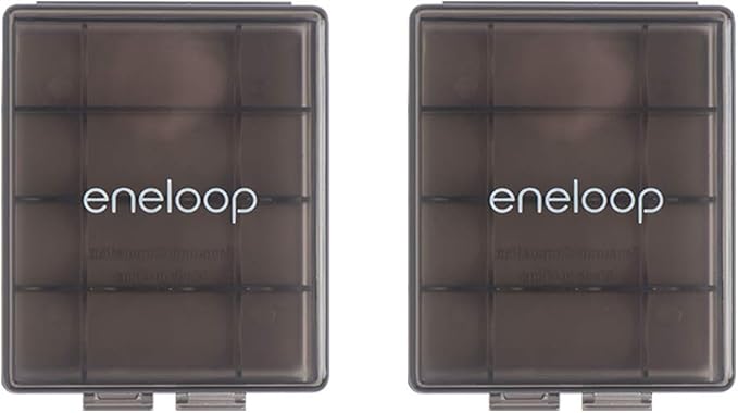 Eneloop Panasonic BQ-CASEK2SA pro Battery Storage Cases by eneloop