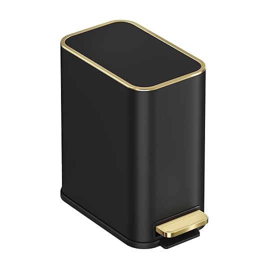 TIPGO Small Bathroom Trash Can by TIPGO
