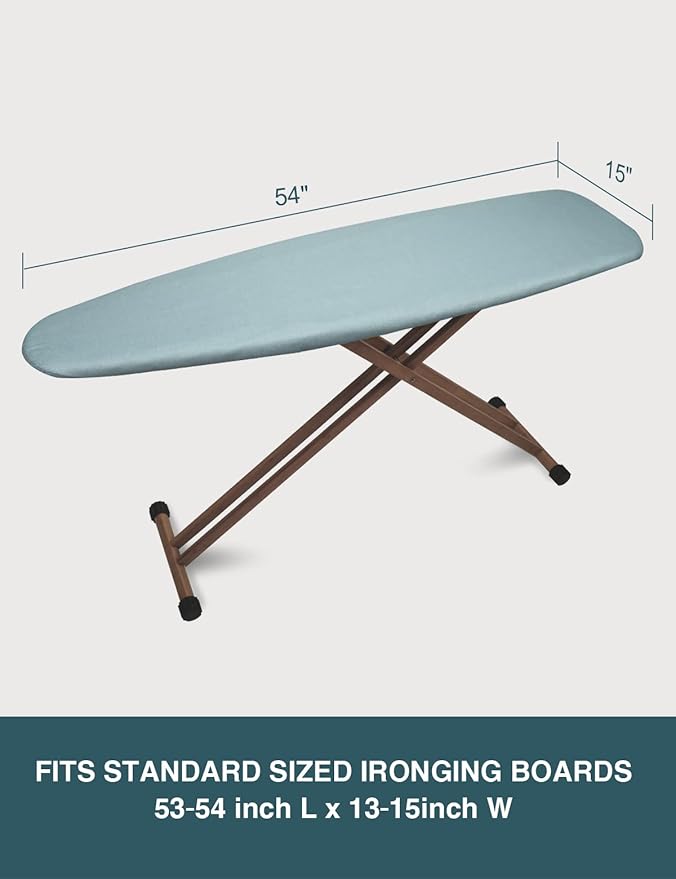 Ironing Board Cover and Pad, Resist Scorching and Staining, 15x54 Reflective - Image 6
