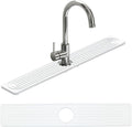 Faucet Mat for Kitchen Sink – 24"x4" Diatomite Stone Sink Splash Guard by Likorlove