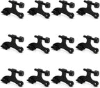 12 Pack Hinge Pin Black Door Stopper, Adjustable Heavy Duty Hinge Pin Door Stop - Image 8