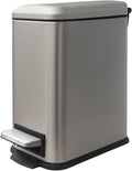 Bathroom Trash Can with Lid，5 Liter / 1.3 Gallon Small Trash Can with Removable by JM%C2%B7YIPENG