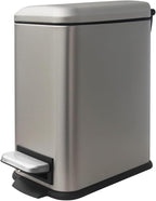 Bathroom Trash Can with Lid，5 Liter / 1.3 Gallon Small Trash Can with Removable by JM%C2%B7YIPENG