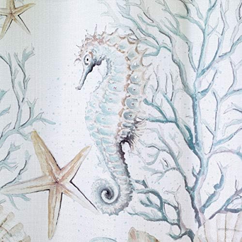 Avanti Linens - Fabric Shower Curtain, Sea Inspired Bathroom Decor - Image 4