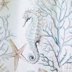 Avanti Linens - Fabric Shower Curtain, Sea Inspired Bathroom Decor - Image 4