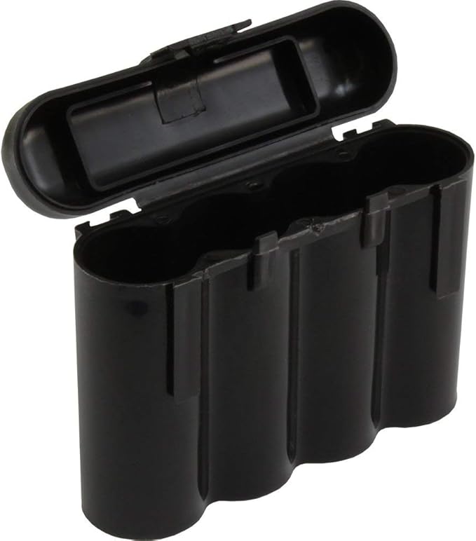 Powertron Batteries 3 Pack AA/AAA / CR123A Black Battery Holder Storage Cases - Image 3