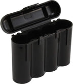 Powertron Batteries 3 Pack AA/AAA / CR123A Black Battery Holder Storage Cases - Image 3