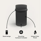 Mega Handles Floor Door Stopper, Quickly Installed Wall Protector, Wall - Image 2