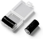 Fielect 2 x 18350 Battery Storage Case Holder Organizer Box Transparent - Image 6