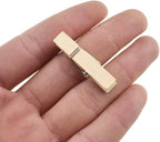 HAHIYO Wooden Clothes Pins Clothespins Small Do NOT Fall Apart 1.38 inches by HAHIYO