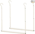 STORAGE MANIAC Adjustable Closet Rod Hanging Clothes Heavy Duty Closet Extender by STORAGEMANIAC