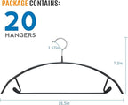 Black Hangers 20 Pack - Image 2