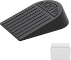Rubber Widened Door Stopper Wedge – 1 Pack Black Door Stoppers Wedge by Unknown