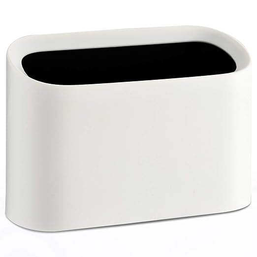 SUBEKYU 0.4 Gal Mini Countertop Trash Can, Small Desktop Garbage Can by SUBEKYU