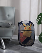 2 Pack Pop Up Laundry Hampers, Collapsible Mesh Laundry Basket, Foldable - Image 5