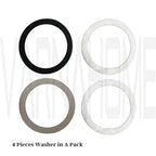 O-Ring Strainer Gasket Set, 2 EPE O-Ring Gasket, 1 Rubber Seal Ring and 1 Paper - Image 7