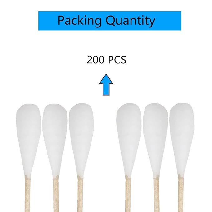 6 Inch Long Cotton Swabs 200pcs - Image 4