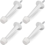 HOMOTEK 4 Pack Heavy Duty Solid Rigid Door Stop by HOMOTEK