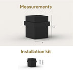 Mega Handles Square Floor Door Stopper, Quickly Installed Wall Protector Stopper - Image 6