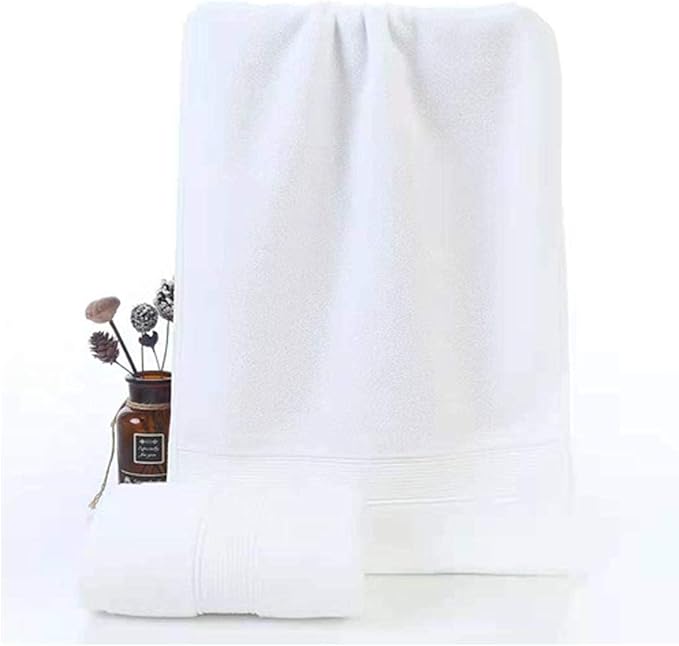 Lchkrep Cotton Hand Towels 2 Pack, Salon Thick Bath Hand Towel, Gym Towel 14" x - Image 2