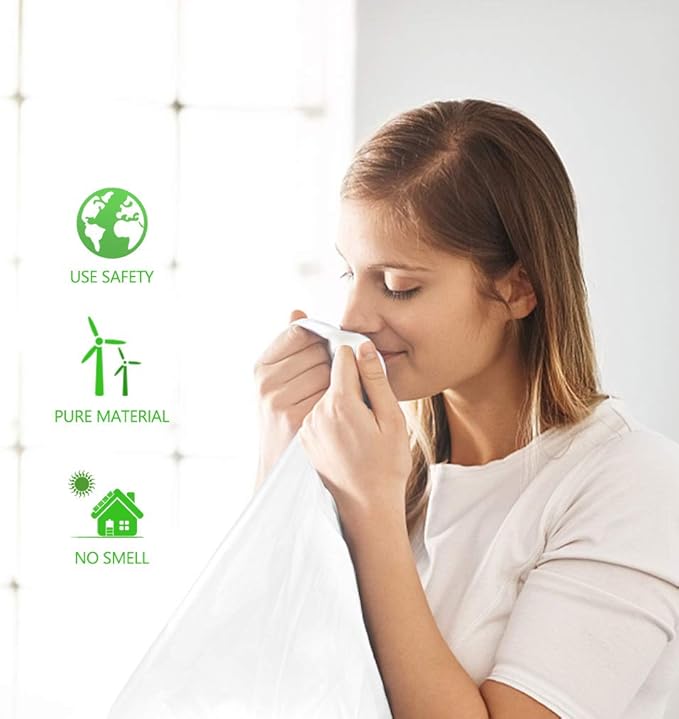 1 Gallon 110 Counts Strong Trash Bags Garbage Bags by Teivio, Bin Liners - Image 7