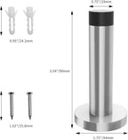 DOKU 10Pcs Door Stop, 3.5 Inch Heavy Duty 304 Stainless Steel Door Stopper - Image 6